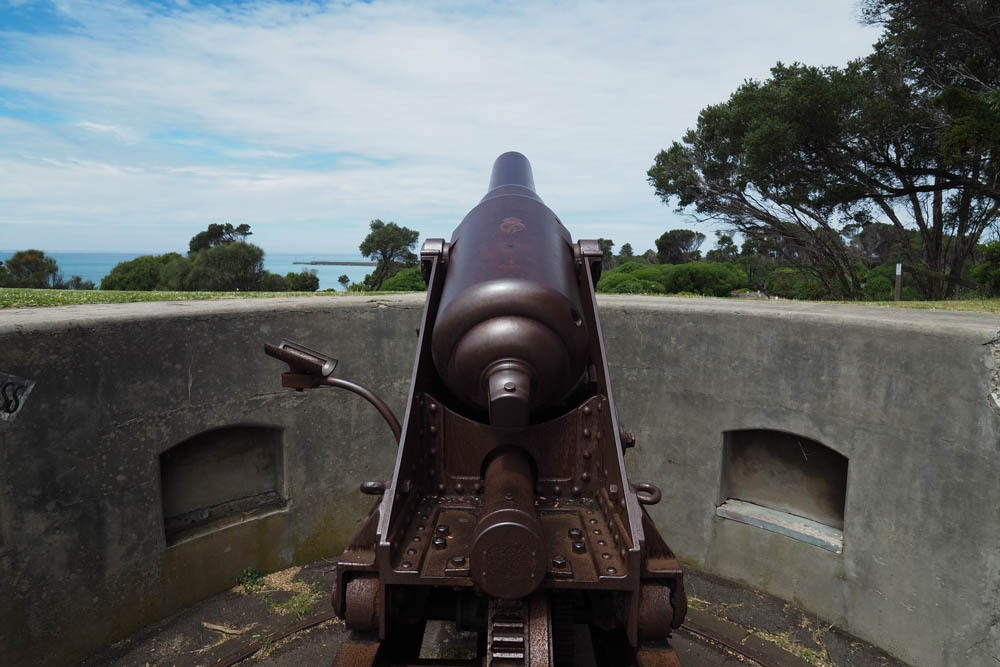 Cannon at Battery Hill 1861