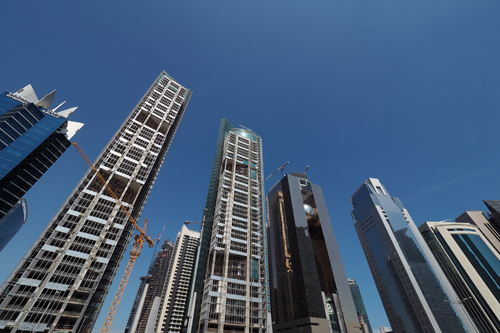 The ever expanding Doha skyline