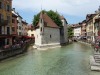 Le Palais de I'Île on the river Thiou, Annecy FR