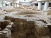 Old parts of Athens under the Acropolis Museum, Athens GR