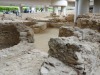 Old parts of Athens under the Acropolis Museum, Athens GR