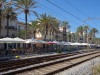 Badalona waterfront restaurant area