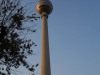 The tower at dusk