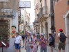 Corso Umberto, the main street of Taormina, Sicily IT