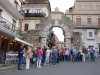 Porta Messina (The last gate at the end of Corso Umberto), Taormina, Sicily IT