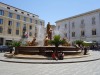 Archimedes Square with old and new architecture in Ortigia IT