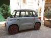 Citroen Ami, the ideal small car for narrow Italian streets, Ortigia IT