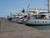 The port area with yachts and restaurants along Foro V. Emanuele II, Ortigio IT