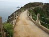 La Coupée - this isthmus between Bis Sark and Little Sark, Guersney