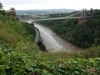 A very empty Avon River in the Avon Gorge