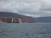 Our first glimpse of the Orkney Islands