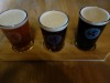 A tasting paddle from the Orkney Brewery