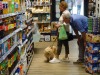 Shopping in Carrefour, Don't forget your doggy friend. Genova IT