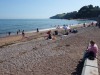 The coast and beach at Dawlish, Devon UK