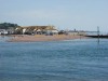 The mouth of the River Teign Estuary, Shaldon, Devon UK