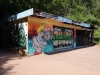 The cafe and boat shed - gone, Watcombe Beach, Torquay UK