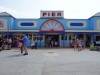 A very sad pier at Teignmouth, Devon UK. Game machines and the pier closed off.