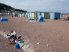 The estuary beach at Teignmouth, Devon UK