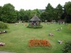 Parade Gardens and the Victorian Band Stand, Bath, Somerset UK. You have to pay to enter these gardens!