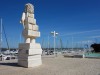 Marquês de Pombal statue in Vila Real de Santo António PT