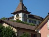 The town of Grandson on Lake Neuchatel