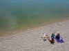 The beach at Lac du Jeux